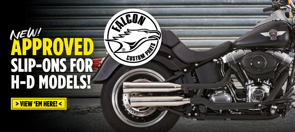 Faclon Exhaust - Approved Slip-Ons!