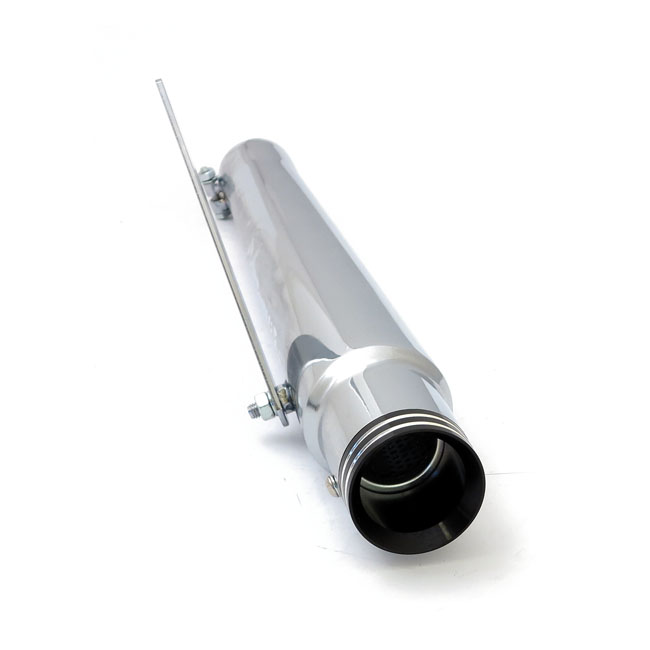 500736 Trumpet universal muffler 17" long chrome
