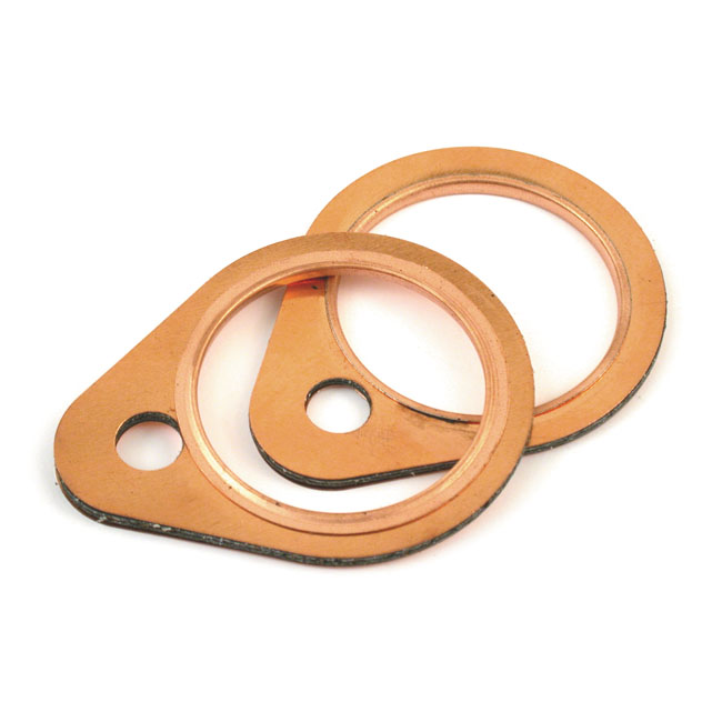 500825 Shovel exhaust gasket. Copper faced