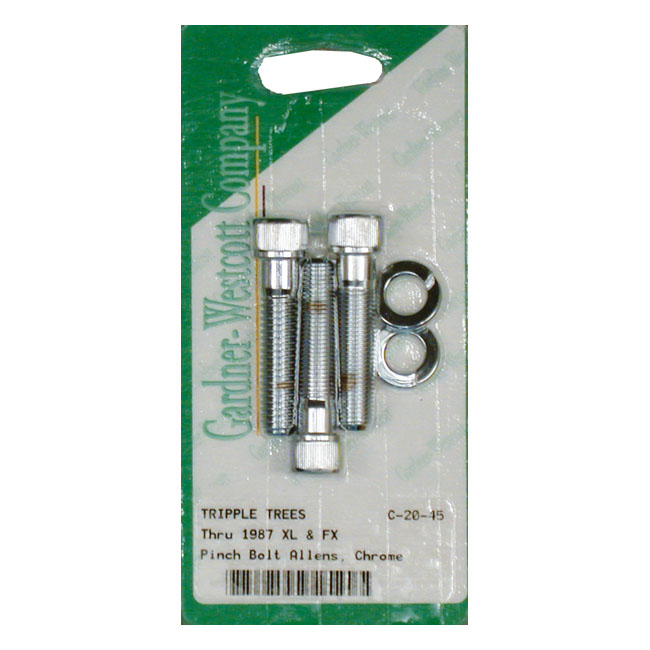 TRIPLE TREE PINCH BOLT SET, ALLEN Downtown American Motorcycles