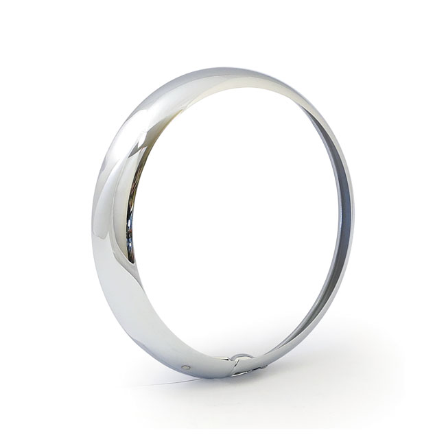 514042 Outer trim ring, 7" Hydra headlamp. Chrome