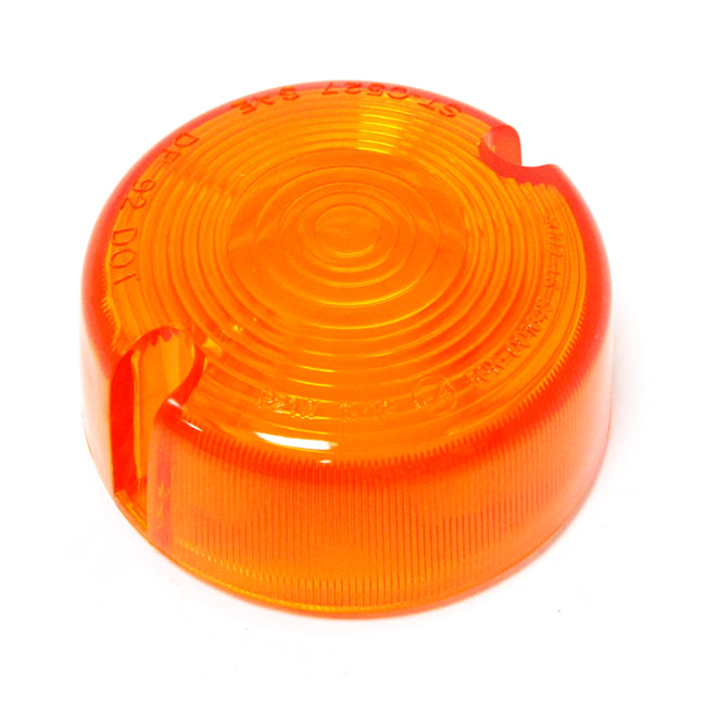 514525 Replacement 3" bullet turn signal lens. Amber