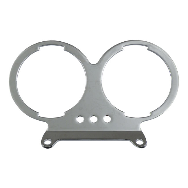 519791 Mounting bracket, speedo & tachometer. Chrome www