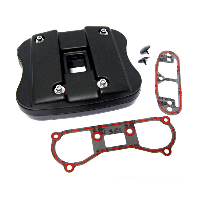 518873 Evo Sportster rocker cover set (1 cyl.). Black www