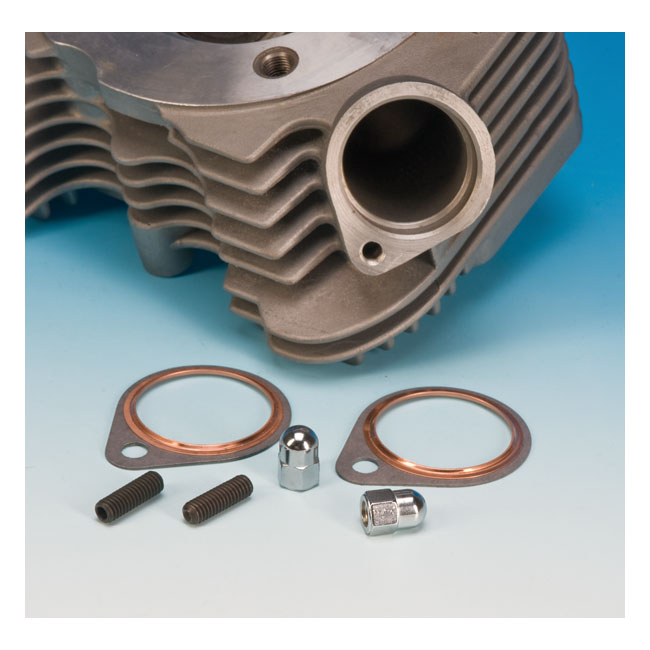 James, Shovel exhaust gasket & mount kit. Copper crush Downtown