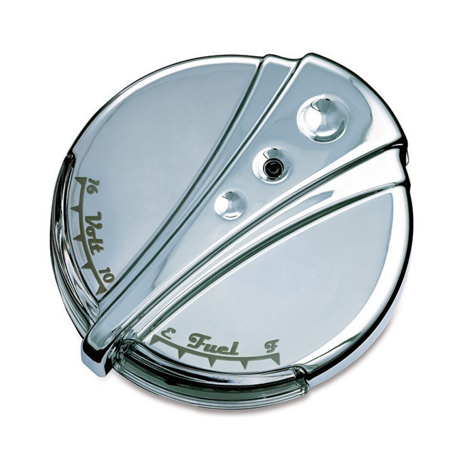 542753 KURYAKYN DECO LED FUEL & BATTERY GAUGE www