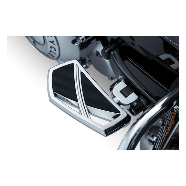 576884 Kuryakyn, splined passenger peg/floorboard adapter chrome