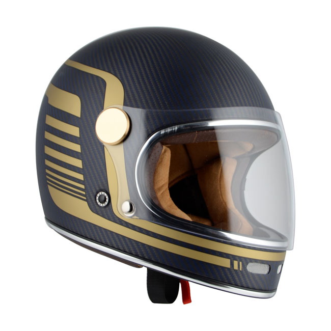 By City Roadster II Carbon helmet blue Downtown American Motorcycles - Main Image