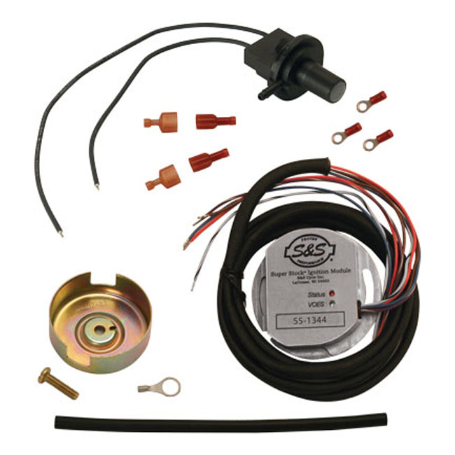 902183 S&S, Super Stock single fire ignition kit. S&S 96" Evo www