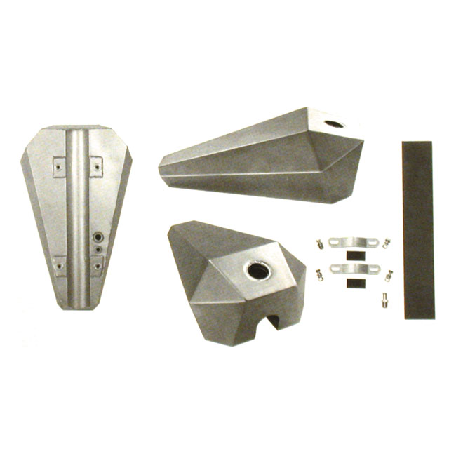 902192 Paughco, coffin gas tank 2.5 gallon, low tunnel www