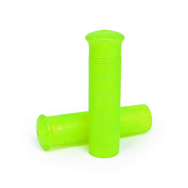 lime green handlebar grips
