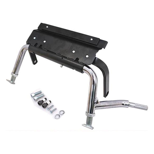 Adjustable center stand. Chrome Downtown American Motorcycles