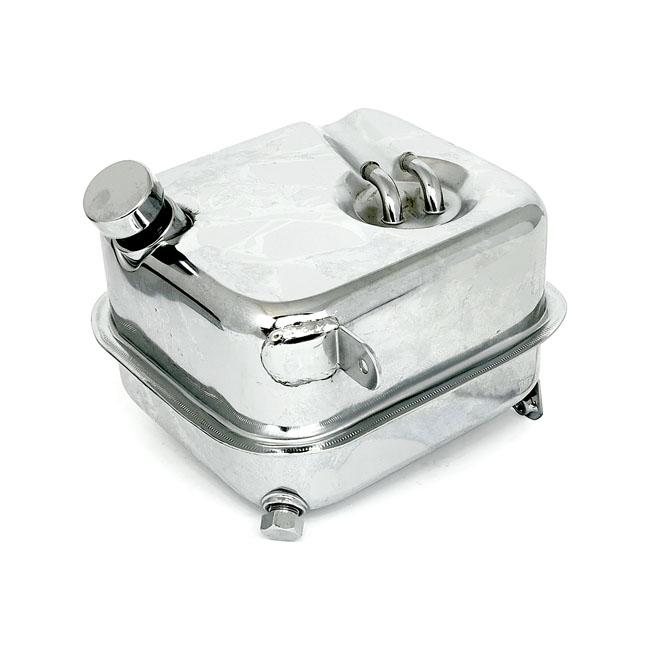 914142 Oil tank, Shovelhead. Chrome