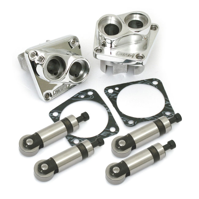 JIMS, tappet block and Powerglide tappet kit. Polished Downtown