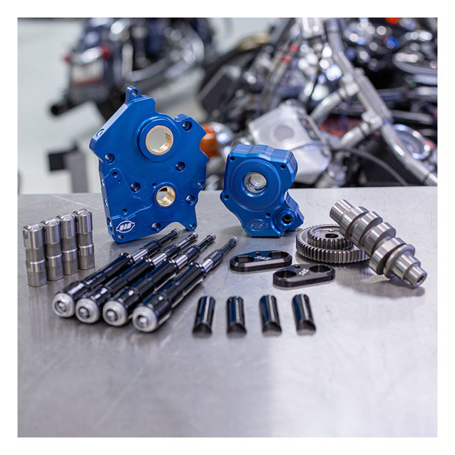 S&S, cam chest kit M8 Gear drive, oil cooled Downtown American