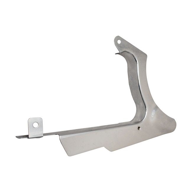 991144 Lower rear belt guard. Chrome